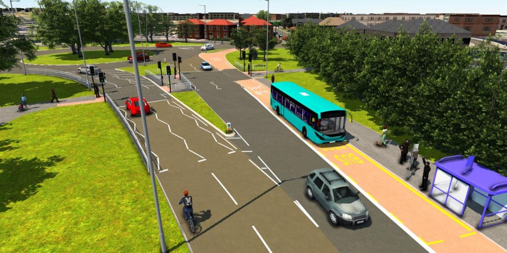 Bellfields Bus Lane